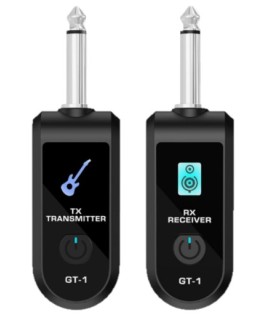 GT1 Wireless  6.5MM連接 System 2.4G 無線樂器系統 (一拖一)